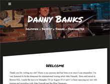 Tablet Screenshot of danielbanks.net